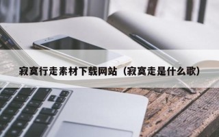 博白寂寞行走素材下载网站（寂寞走是什么歌）